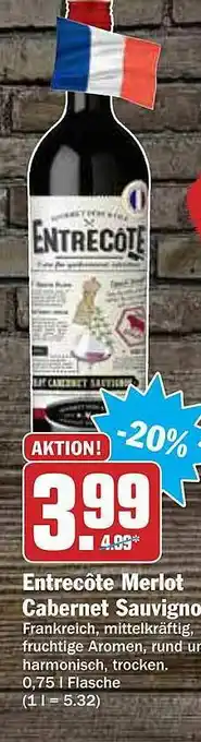 AEZ Entrecôte Merlot Cabernet Sauvignon Angebot