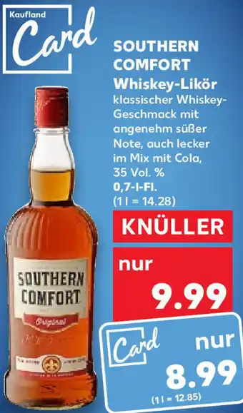 Kaufland SOUTHERN COMFORT Whiskey-Likör 0,7 L-Fl. Angebot