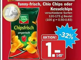 AEZ Funnyfrisch, Chio Chips Oder Kesselchips Angebot