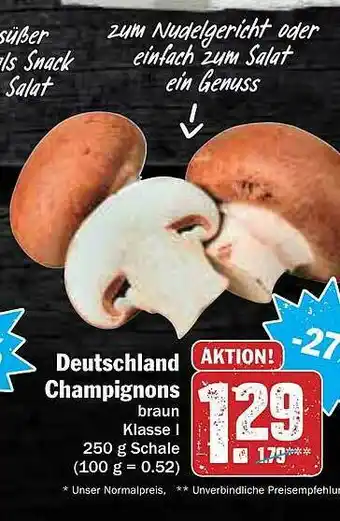 AEZ Deutschland Champignons Angebot