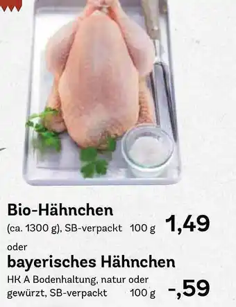 AEZ Bio-hähnchen Oder Bayerisches Hähnchen Angebot