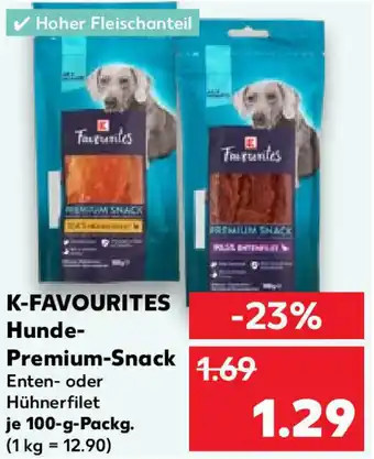 Kaufland K-FAVOURITES Premium-Snack 100 g Packg. Angebot