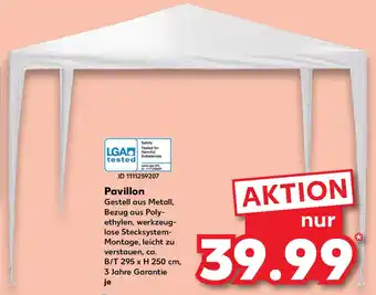 Kaufland Pavillon Angebot