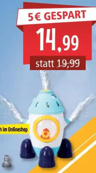 Pfennigpfeiffer Wassersprinkler-Rakete Angebot