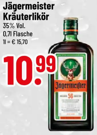 trinkgut Jägermeister Kräuterlikör 0,7 L Flasche Angebot