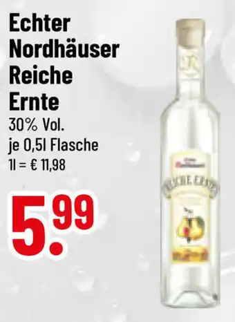 trinkgut Echter Nordhäuser Reiche Ernte 0,5 L Flasche Angebot