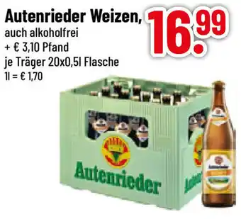 trinkgut Autenrieder Weizen 20x0,5 L Flasche Angebot