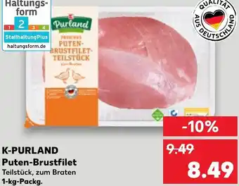 Kaufland K-PURLAND Puten-Brustfilet 1 kg Packg. Angebot