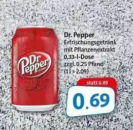 Markant Dr. Pepper Angebot