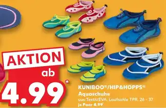 Kaufland KUNIBOOⓇ/HIP&HOPPS Aquaschuhe Angebot