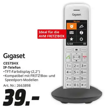 MediaMarkt Gigaset CE575HX IP-Telefon Angebot