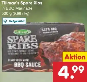 Netto Marken-Discount Tillman's Spare Ribs 500 g Angebot