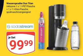 Globus sodastream Wassersprudler Duo Titan Angebot