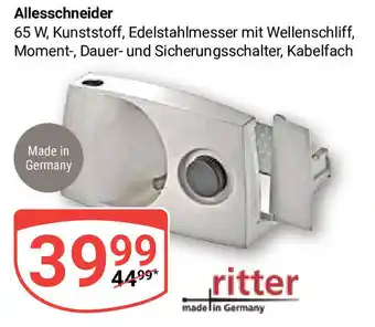 Globus ritter Allesschneider Angebot