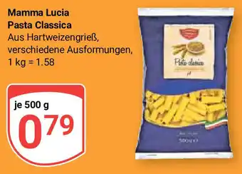 Globus Mamma Lucia Pasta Classica je 500 g Angebot