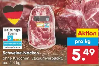 Netto Marken-Discount Schweine-Nacken 2,4 kg Angebot