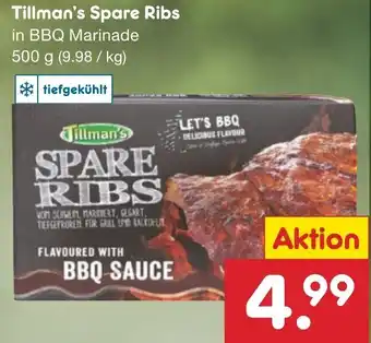 Netto Marken-Discount Tillman's Spare Ribs 500 g Angebot