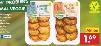 Netto Marken-Discount Pahmeyer Kartoffel oder Gemüse grillis 280 g Angebot