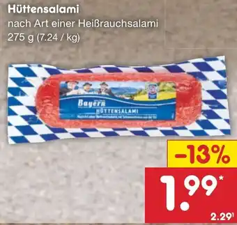 Netto Marken-Discount Hüttensalami 275 g Angebot