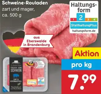 Netto Marken-Discount Schweine-Rouladen ca. 500 g Angebot