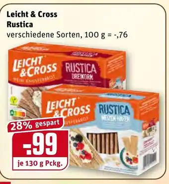 REWE Leicht & Cross Rustica 130g Angebot