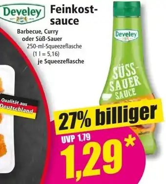 Norma Develey Feinkostsauce 250 ml Angebot