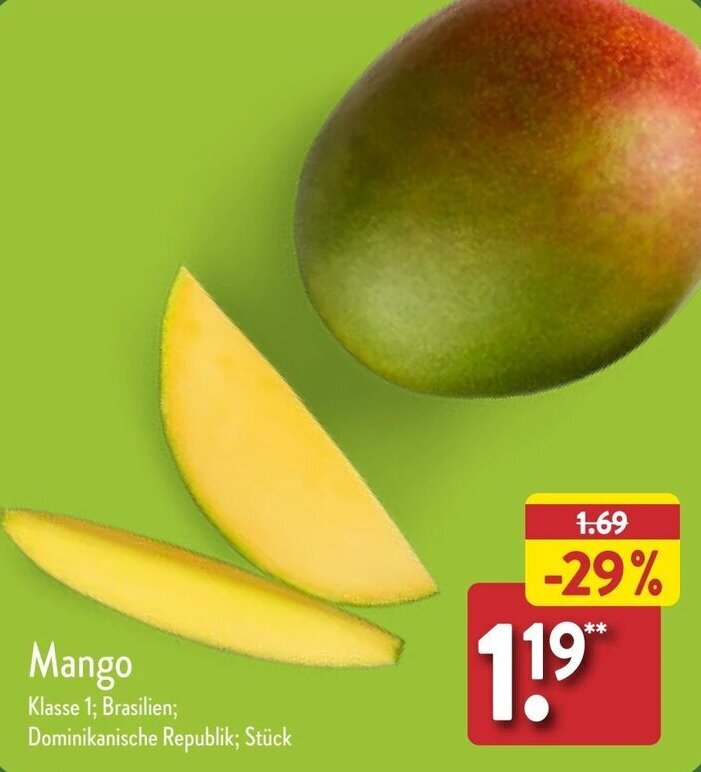 Mango Angebot bei Aldi Nord