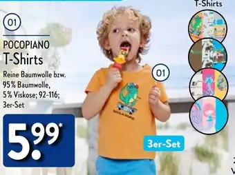 Aldi Nord POCOPIANO T-Shirts Angebot