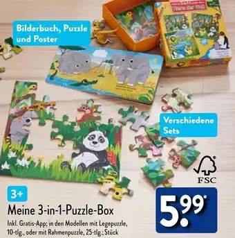 Aldi Nord Meine 3-in-1-Puzzle-Box Angebot