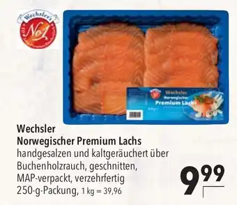 CITTI Markt Wechsler Norwegischer Premium Lachs 250g Angebot