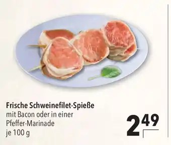 CITTI Markt Frische Schweinefilet-Spieße 100g Angebot