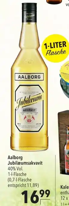 CITTI Markt Aalborg Jubilæumsakvavit 1L Angebot