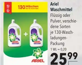 CITTI Markt Ariel Waschmittel 130wl Angebot