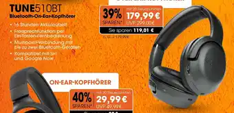 CITTI Markt JBL Bluetooth-On-Ear-Kopfhörer | TUNE510BT Angebot