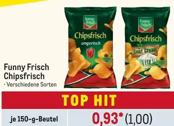 METRO Funny Frisch Chipsfrisch je 150-g Angebot
