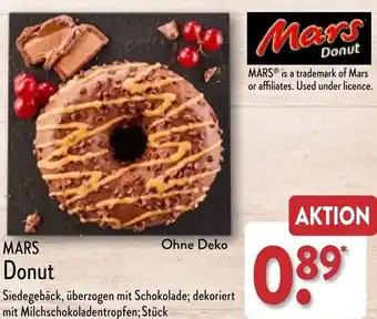 Aldi Nord MARS Donut Angebot