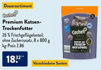 Aldi Nord Cachet Premium Katzen Trockenfutter Angebot