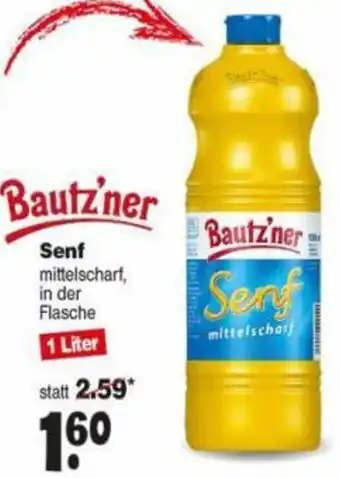 Repo Markt Bautz'ner Senf 1 Liter Angebot