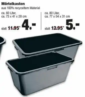 Repo Markt Mörtelkasten Angebot