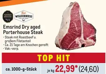 METRO Emsrind Dry aged Porterhouse Steak 1kg Angebot
