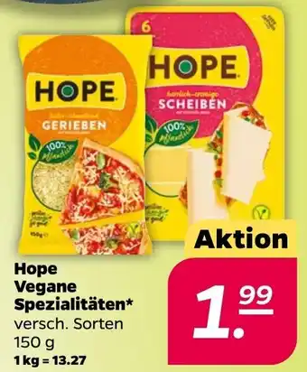 NETTO Hope Vegane Spezialitäten 150 g Angebot