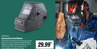 Lidl Parkside Automatik Schweißhelm Angebot