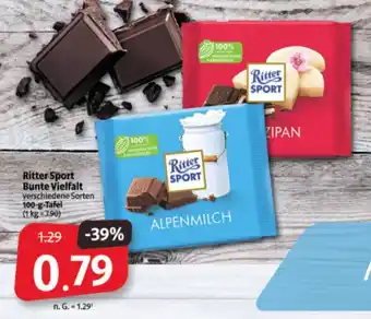 Markant Ritter Sport 100g Angebot