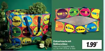 Lidl Einkaufstasche mit Reißverschluss Angebot