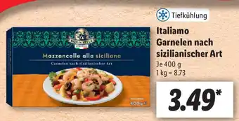 Lidl Italiamo Garnelen nach sizilianischer Art 400g Angebot