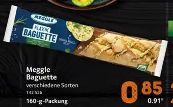 Selgros Meggle Baguette 160-g Angebot