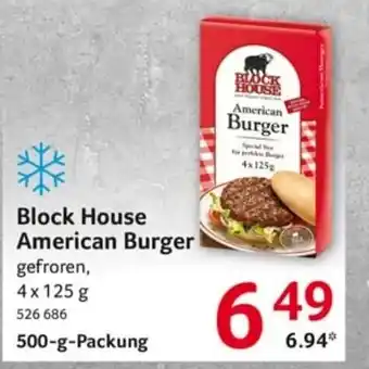 Selgros Block House American Burger 500-g Angebot