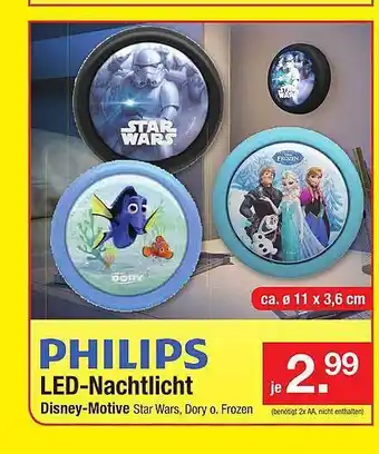 Zimmermann Philips LED Nachtlicht Angebot