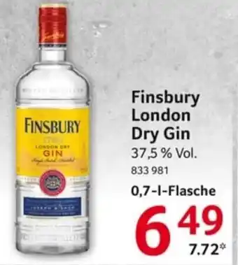 Selgros Finsbury London Dry Gin 700ml Angebot