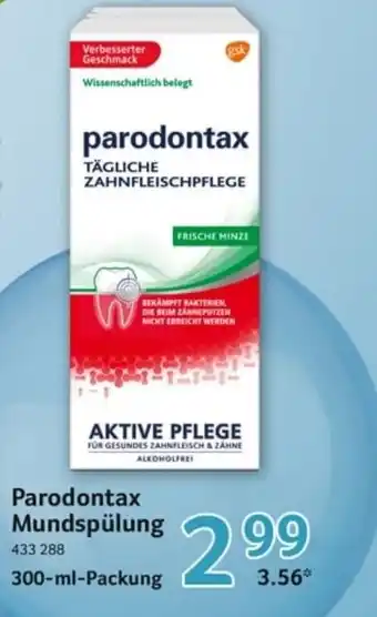 Selgros Parodontax Mundspülung 300-ml Angebot